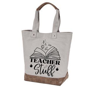 Teacher stuff quality tote bag